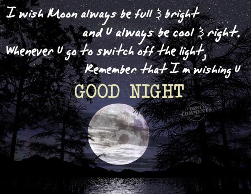Good Night Quotes HD Beautiful Desktop Wallpaper