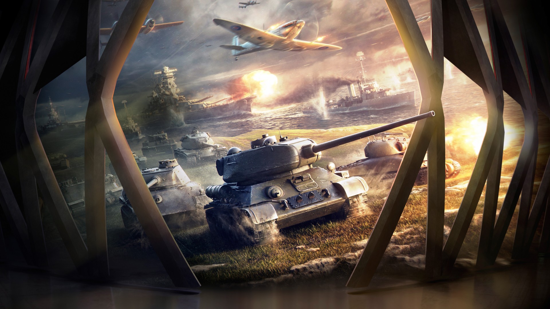 World Of Tanks Blitz HD 4k Wallpaper
