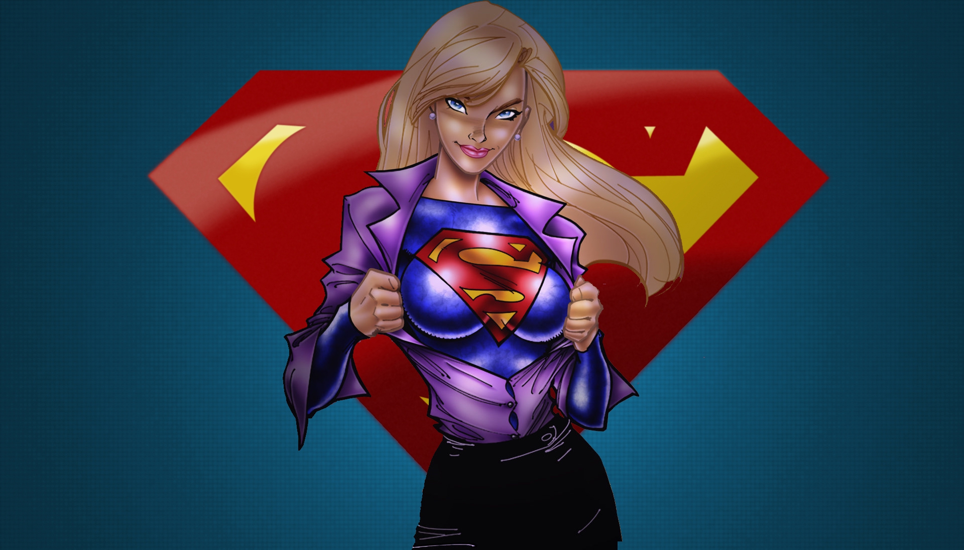 Supergirl Hd Wallpaper Color Palette Tags Category General