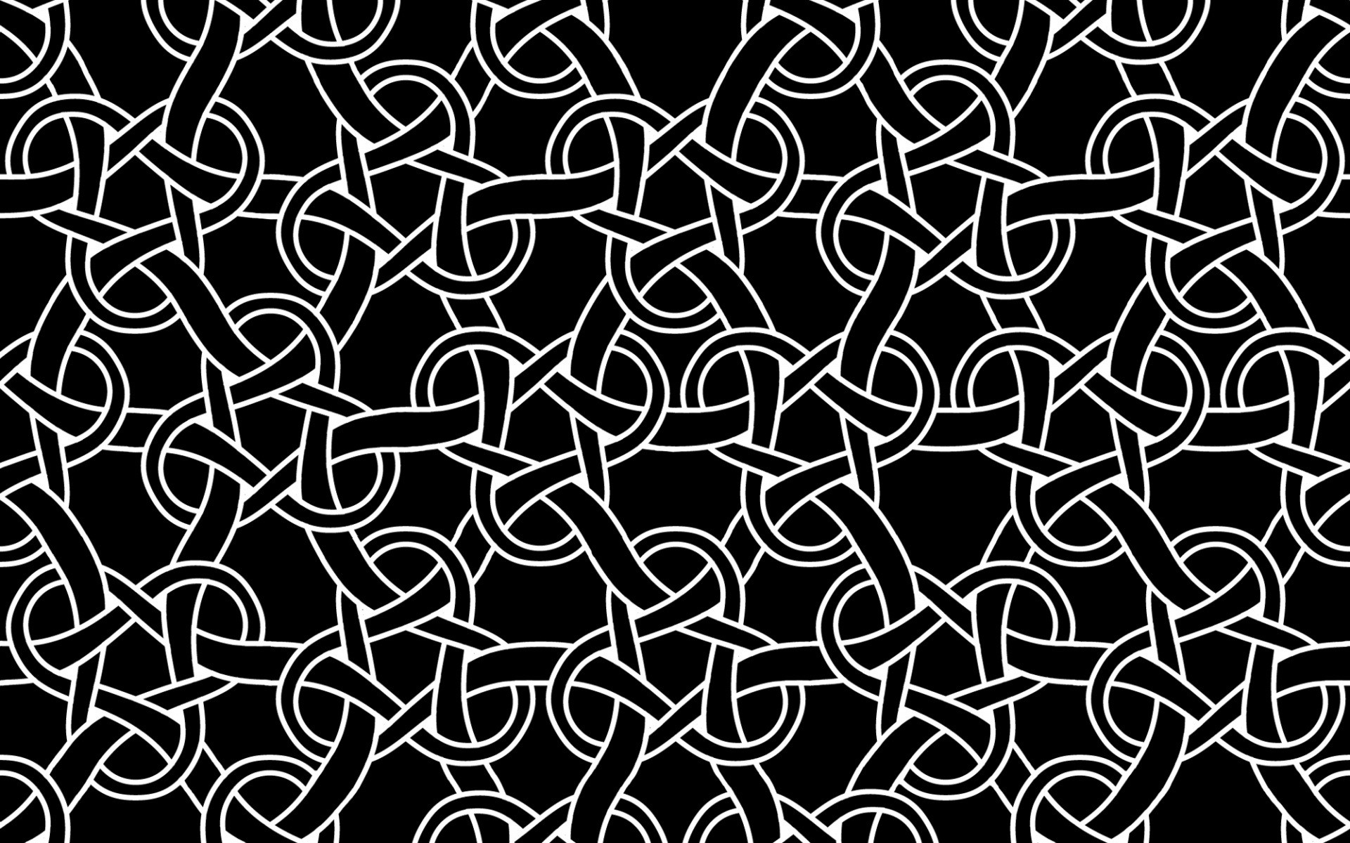 Abstract Patterns Wallpaper Grayscale