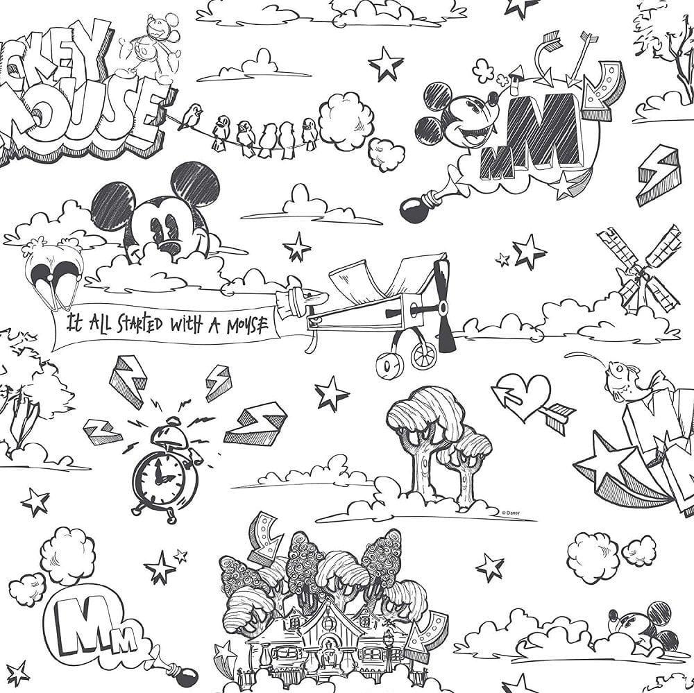 Sample Galerie Official Disney Mickey Mouse Pattern Pencil