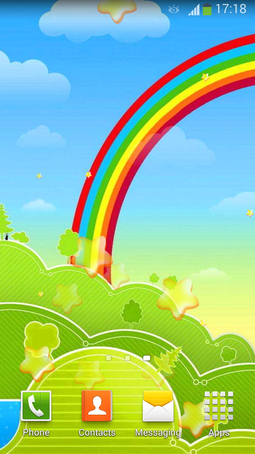 Cute Rainbow Live Wallpaper   Android Apps on Google Play