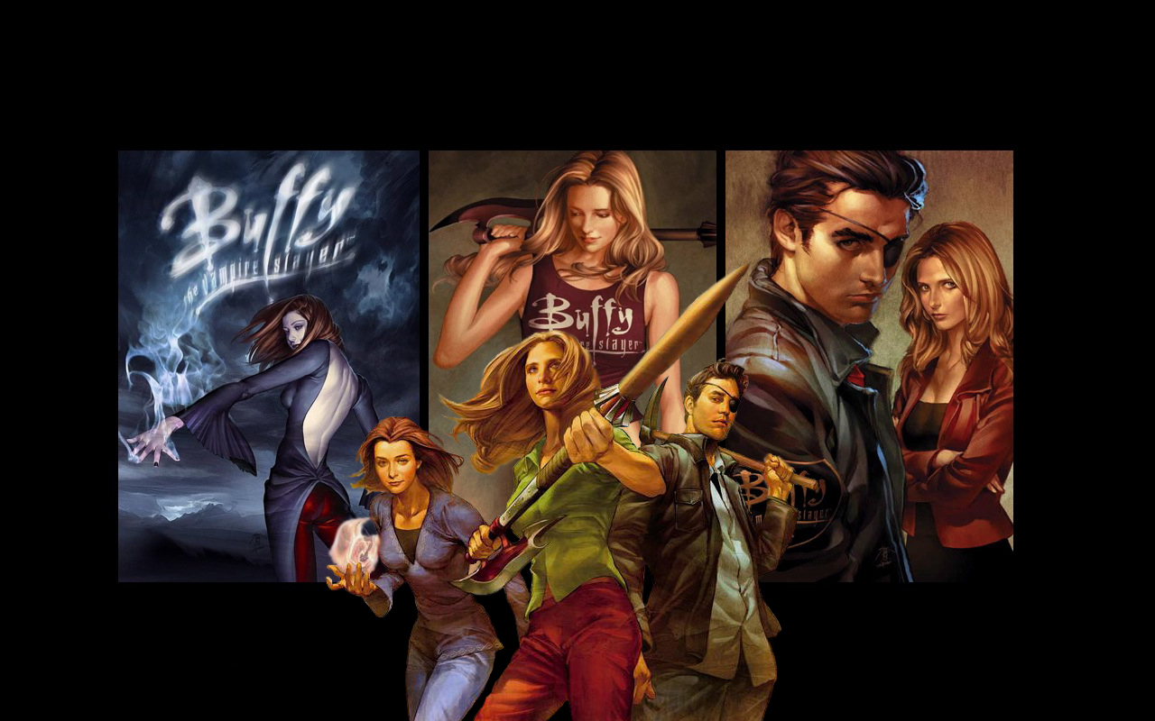 Buffy The Vampire Slayer Altered Artwork Art Of Wallpaper