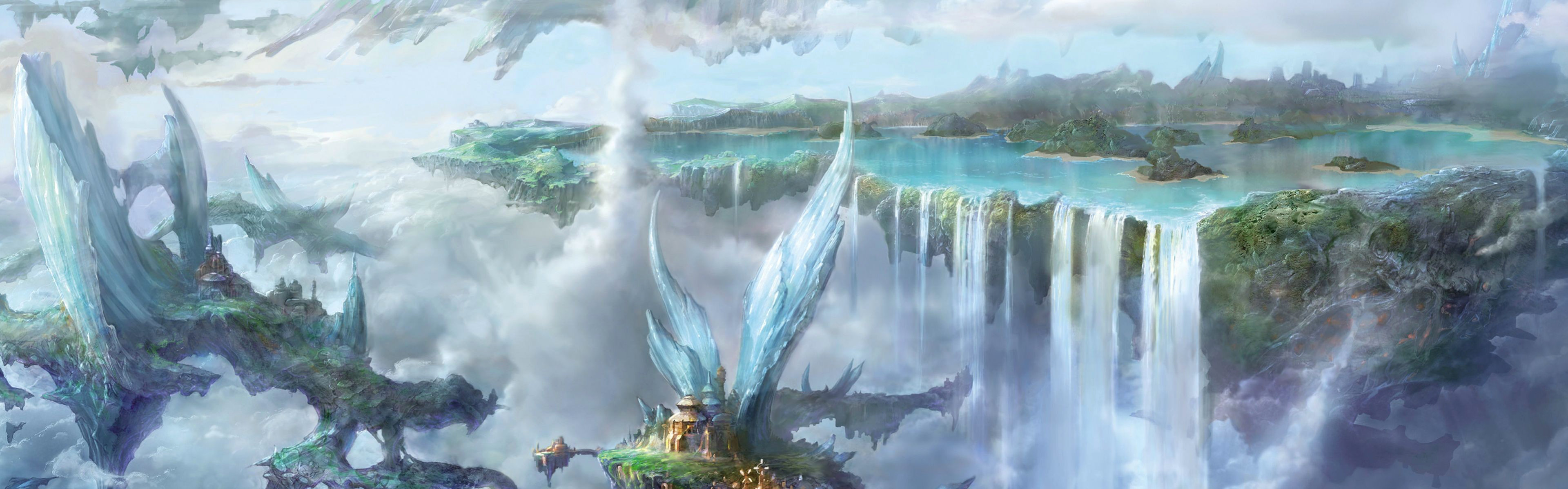 Dual Monitor Final Fantasy Wallpaper HD Background