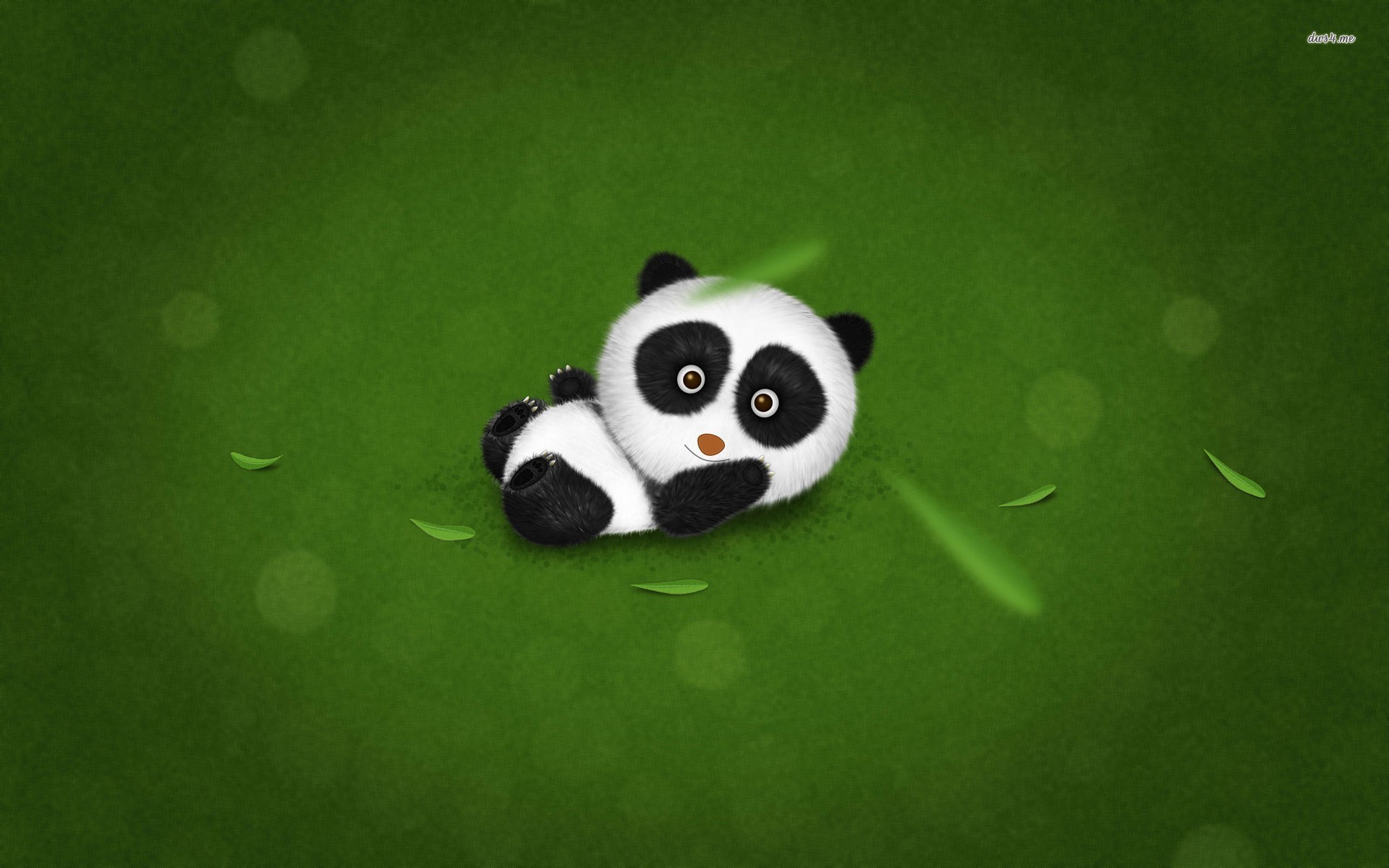 Baby Panda Wallpaper Digital Art