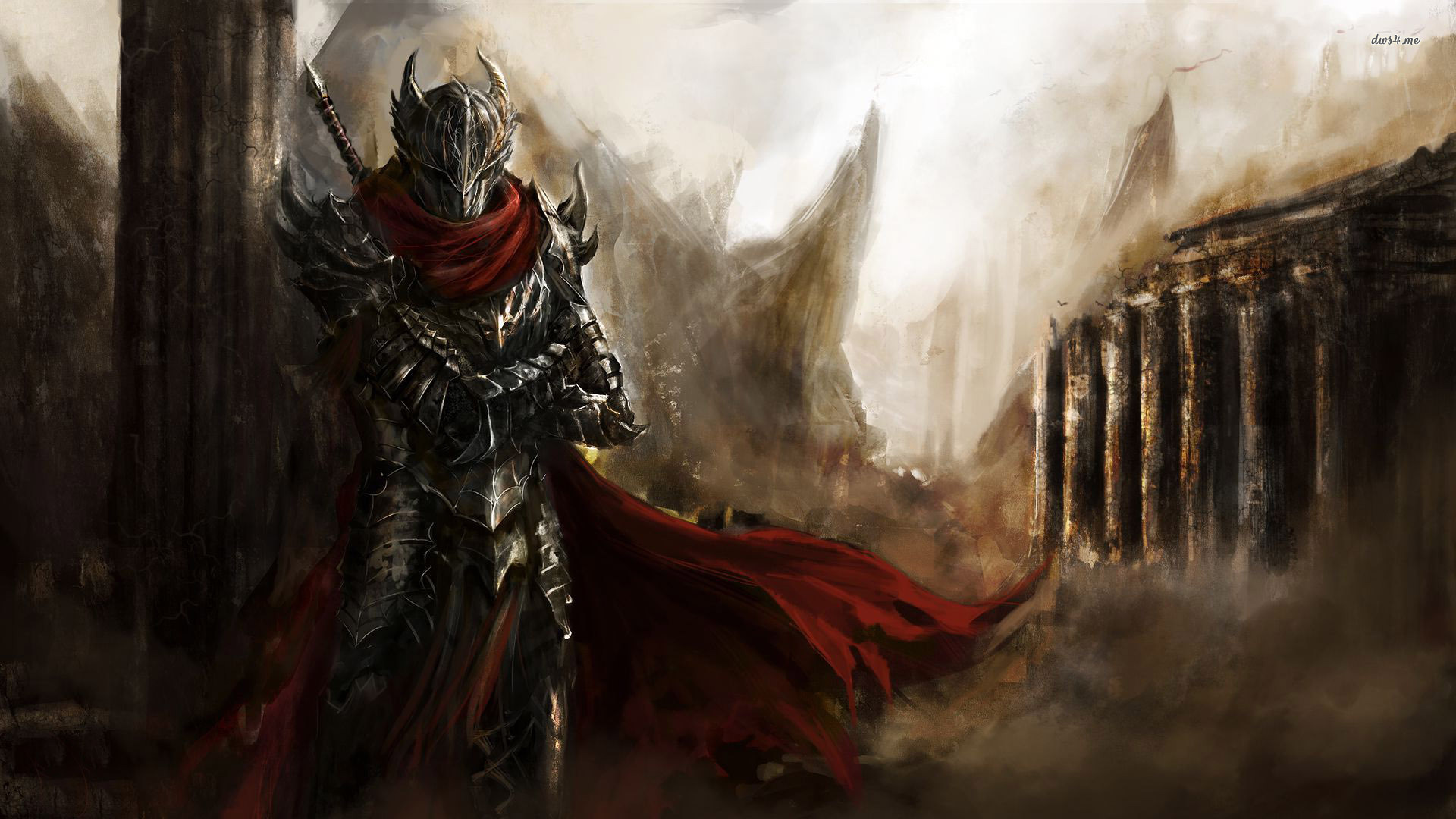 Displaying Image For Medieval Black Knight Wallpaper