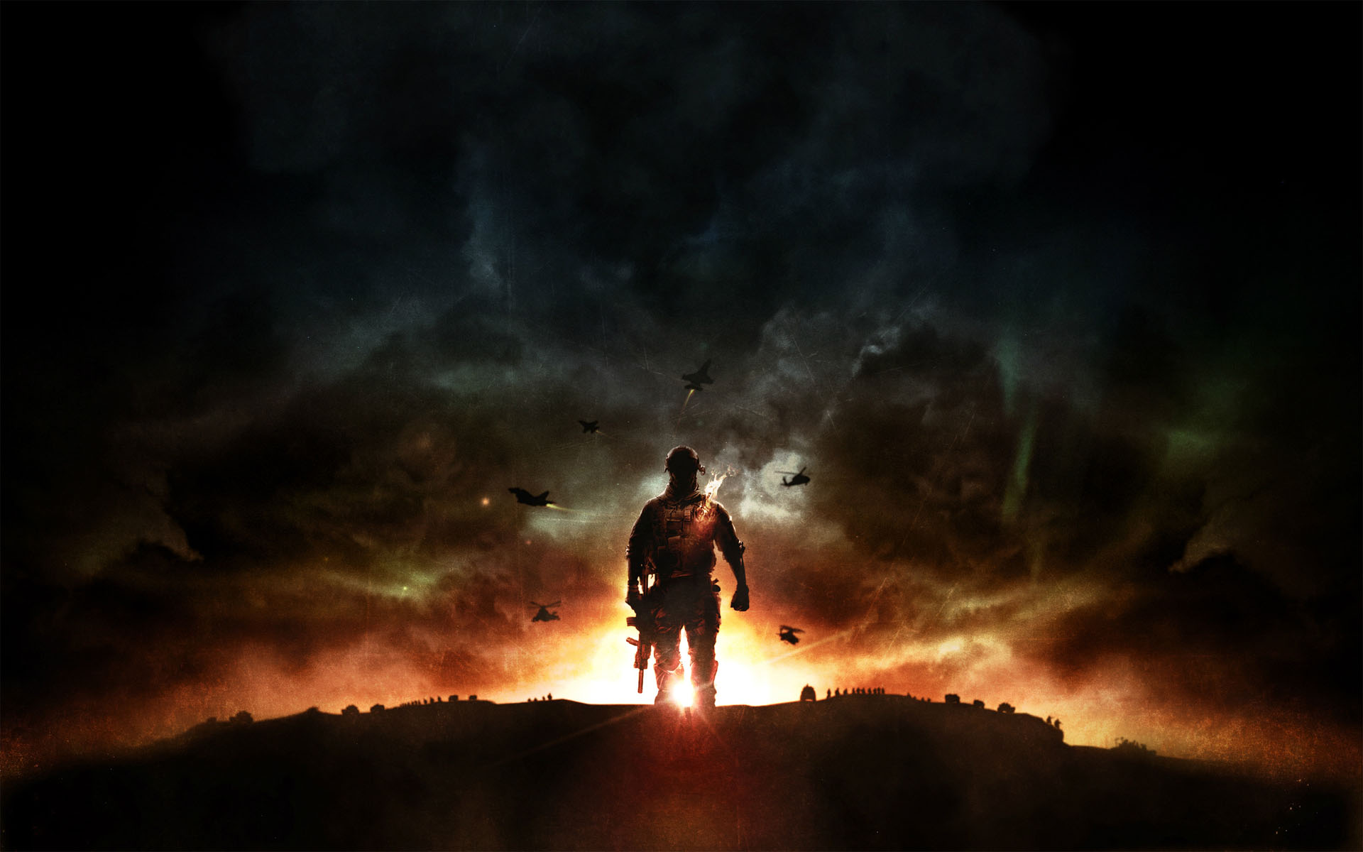 Battlefield Explosion HD Wallpaper