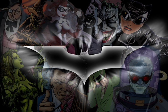 Batman Villains Wallpaper Batman villains by smiley975 670x448
