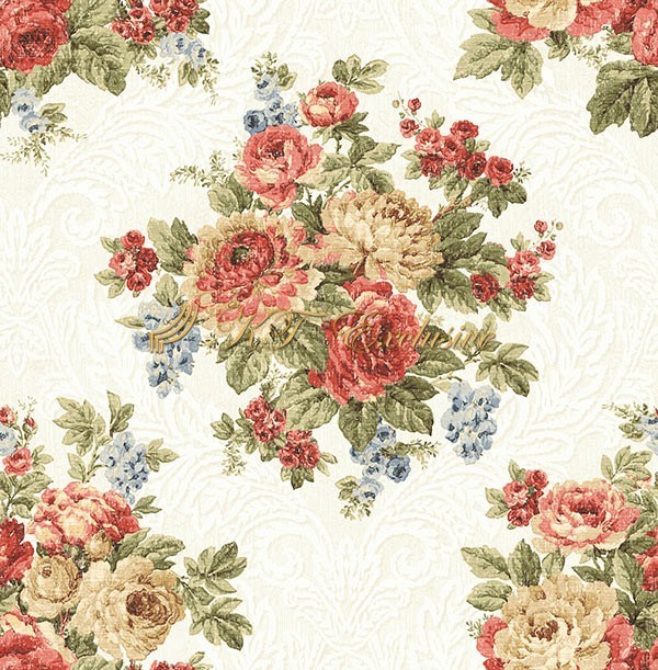 Ddo20701 Floral Wallpaper Victorian By The Fabric Co