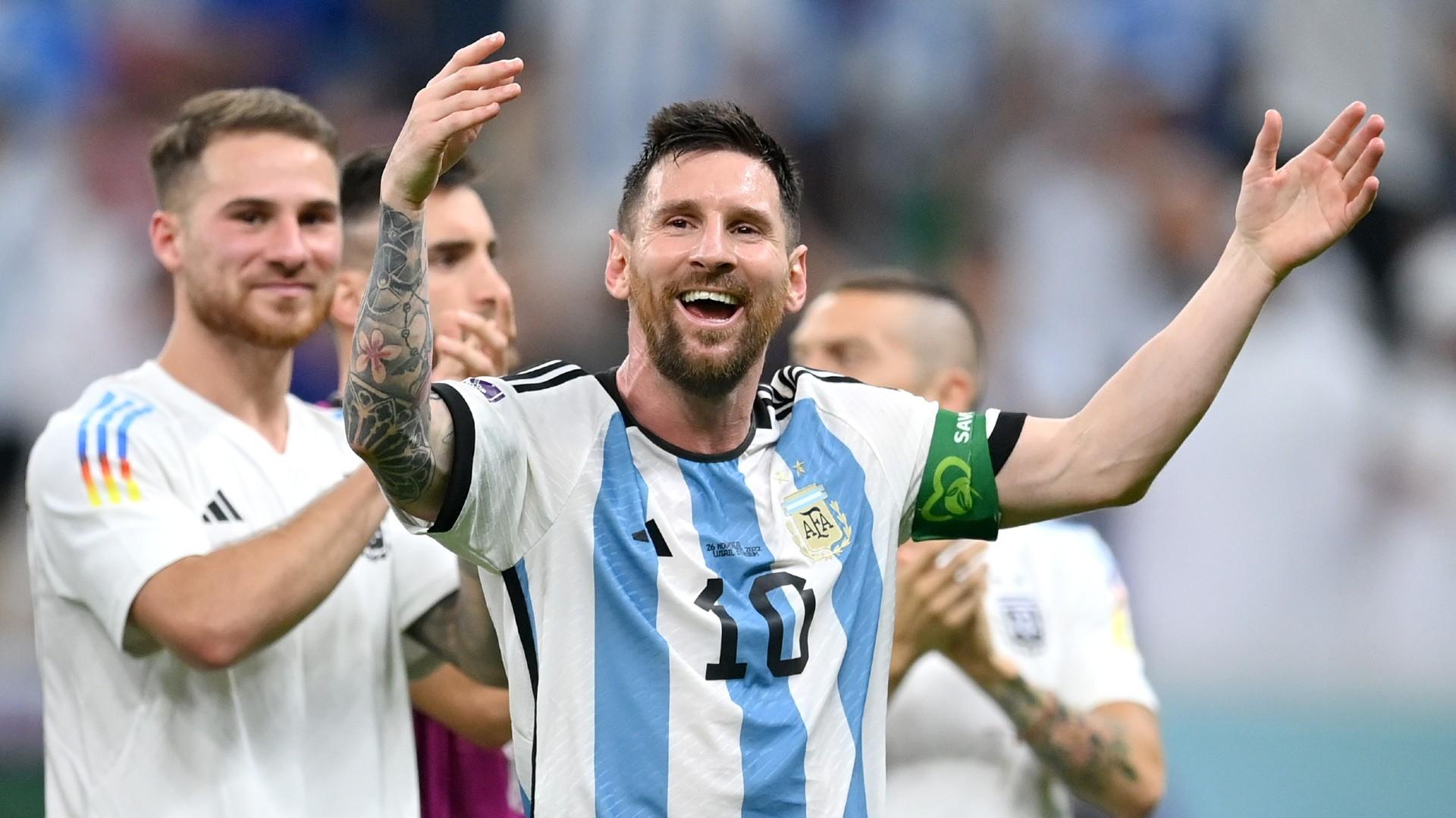 We Made Our True Debut Lionel Messi Reacts After Inspiring