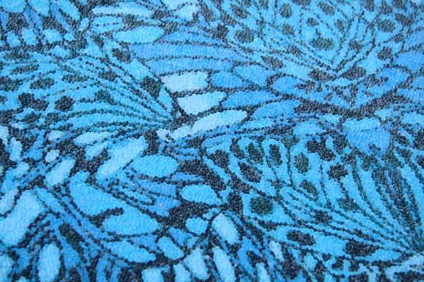 Retro Butterflies Under Layer Of Glass Bead Wallpaper Rbu