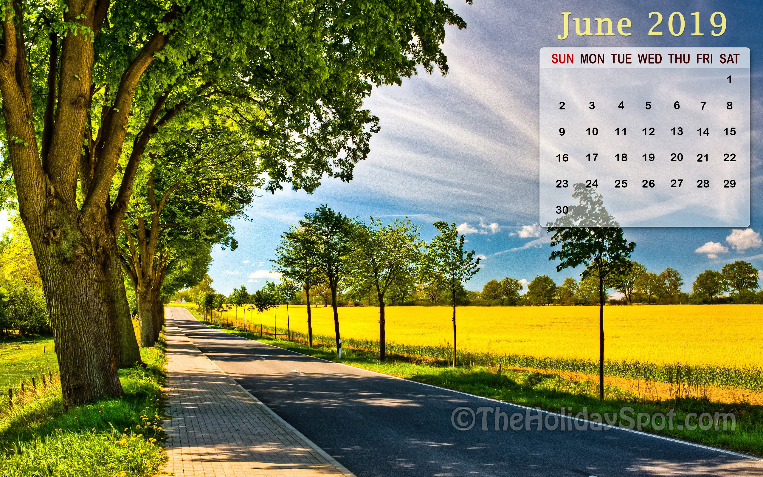 Month Wise Calendar Wallpaper Of