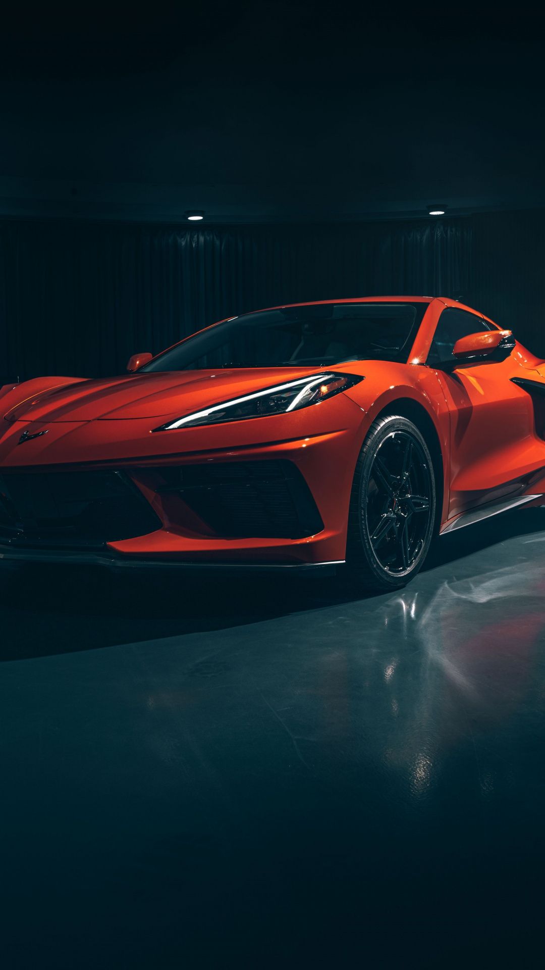 Sportcar Chevrolet Corvette C8 Wallpaper