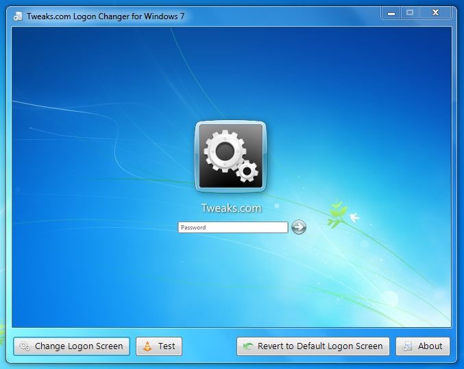 logon screen logon changer offers option to preview the selected