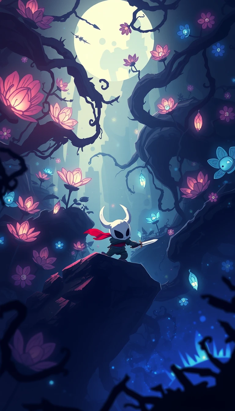 Hollow Knight Phone Wallpaper