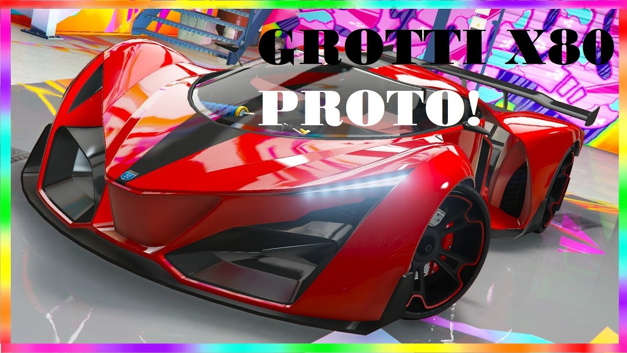 Gta Online Grotti X80 Proto Full Customization Paint Job