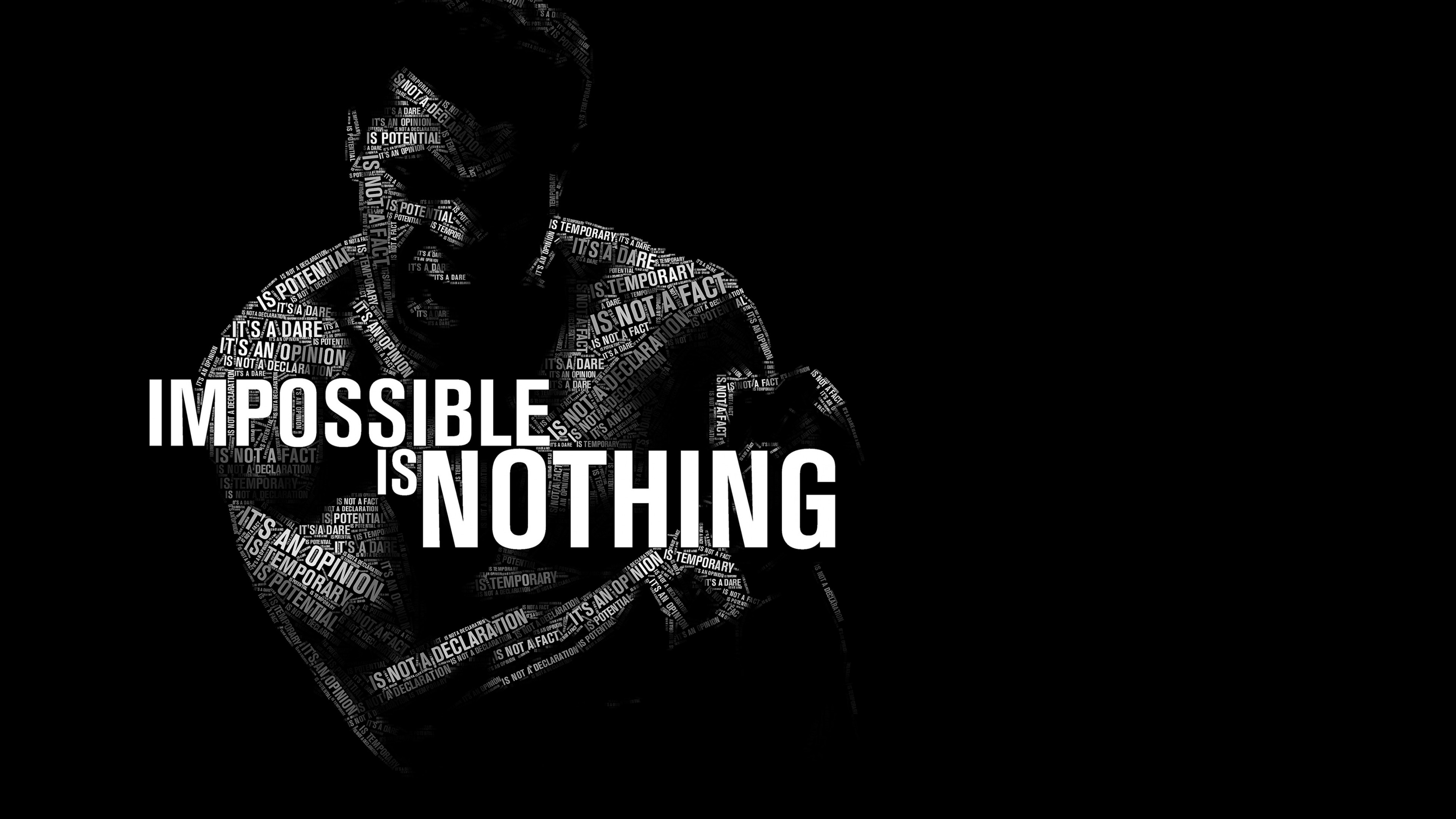 Impossible Is Nothing Muhammad Ali 4k Wallpaper