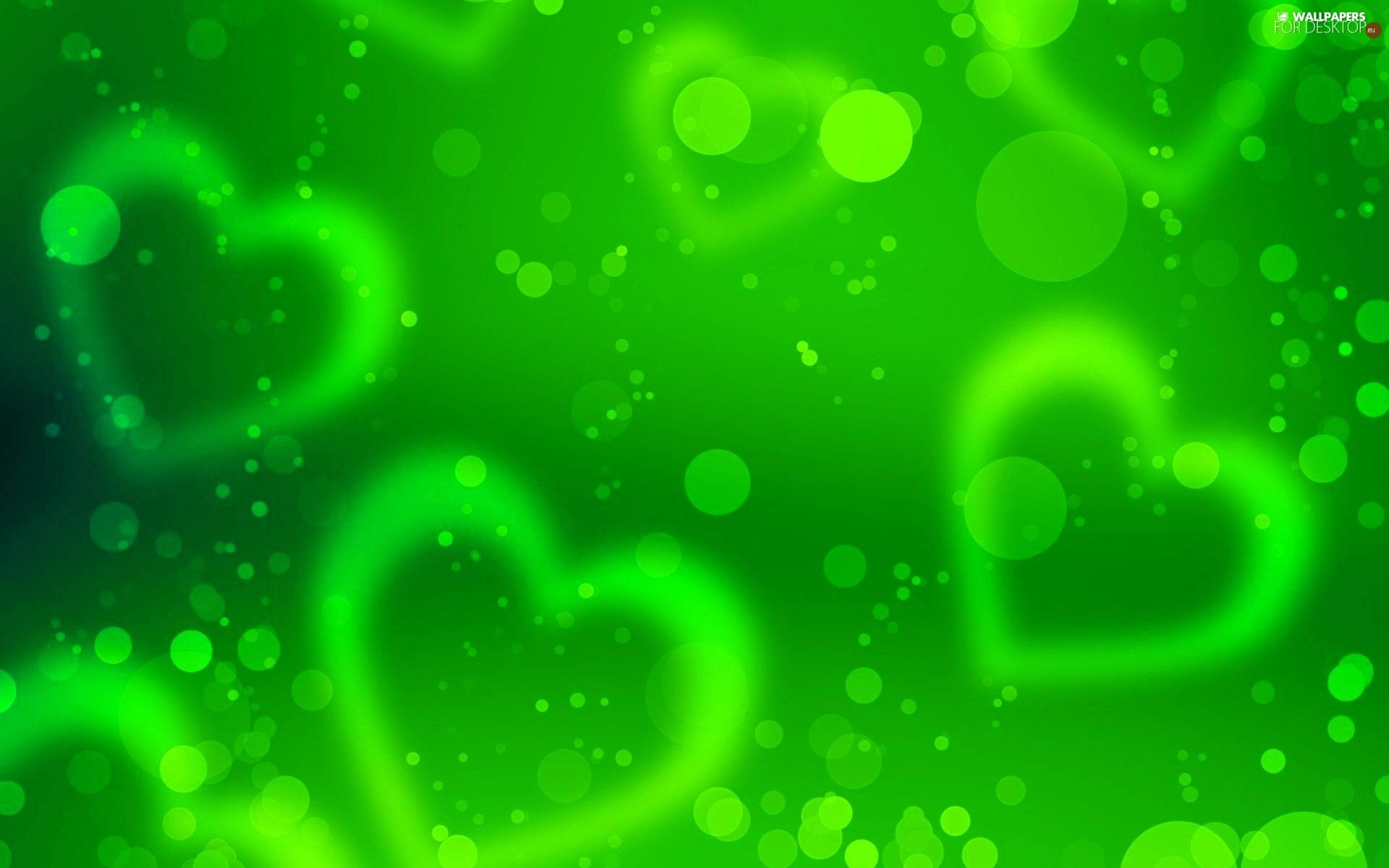 Green Heart Wallpaper