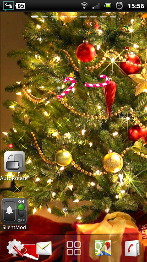 christmas live desktop background themes