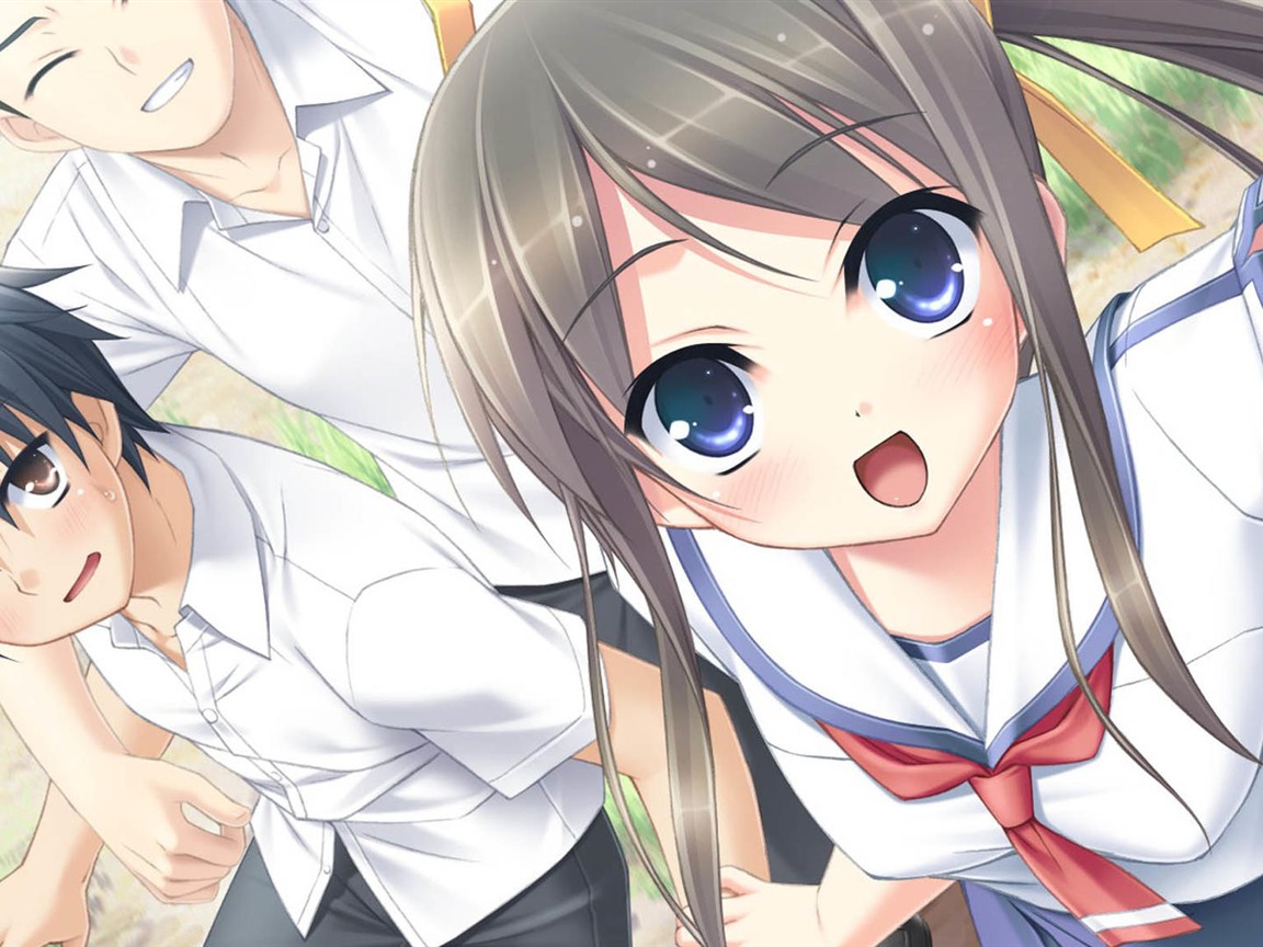 Anime Girl Characters Cute Wallpaper