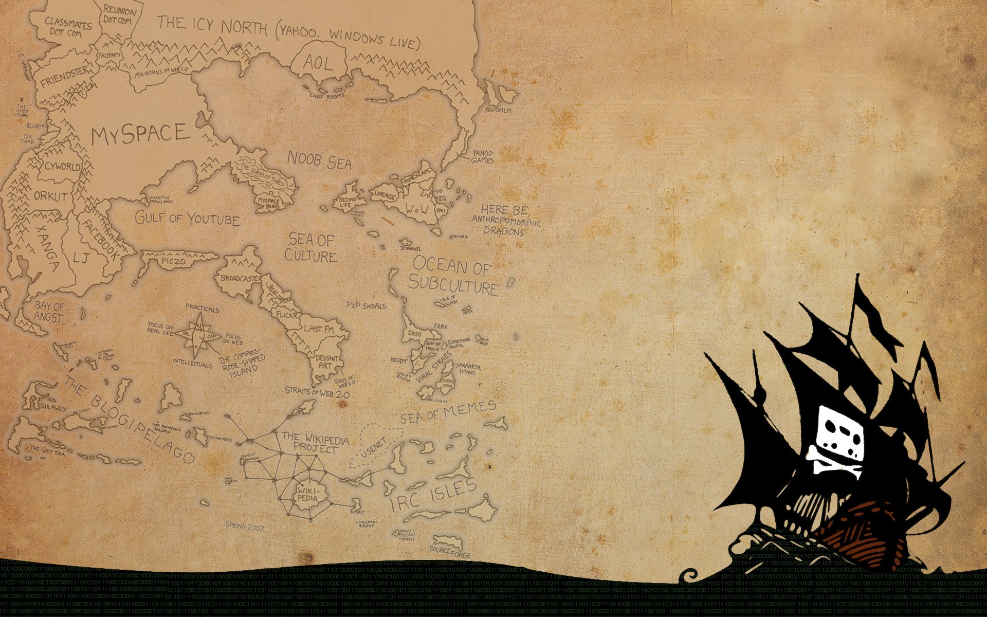 Pirate Bay Wallpaper The Myspace Background