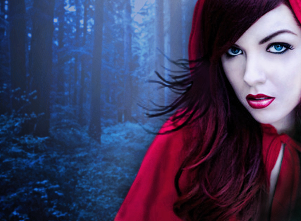 Wallpaper Red Riding Hood Biancaneve By Spaceibiza1313