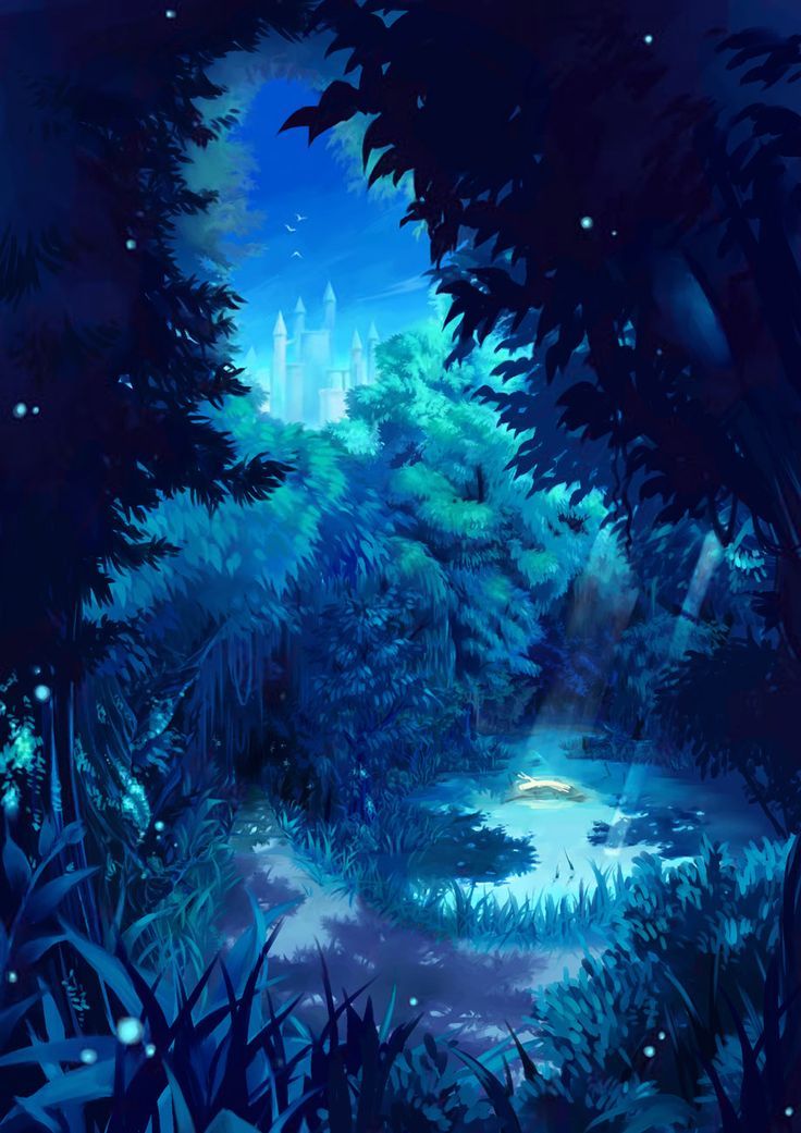 Blue Anime Wallpaper HD