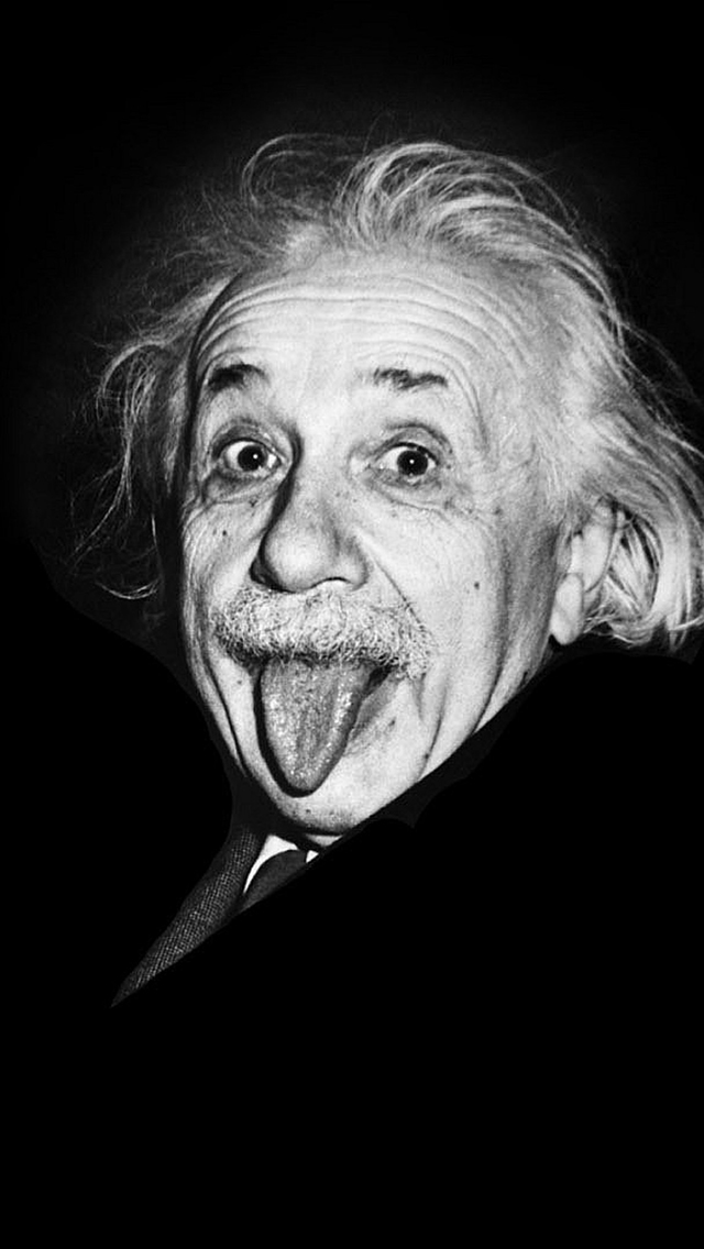 Albert Einstein Wallpaper for iPhone 11 Pro Max X 8 7 6
