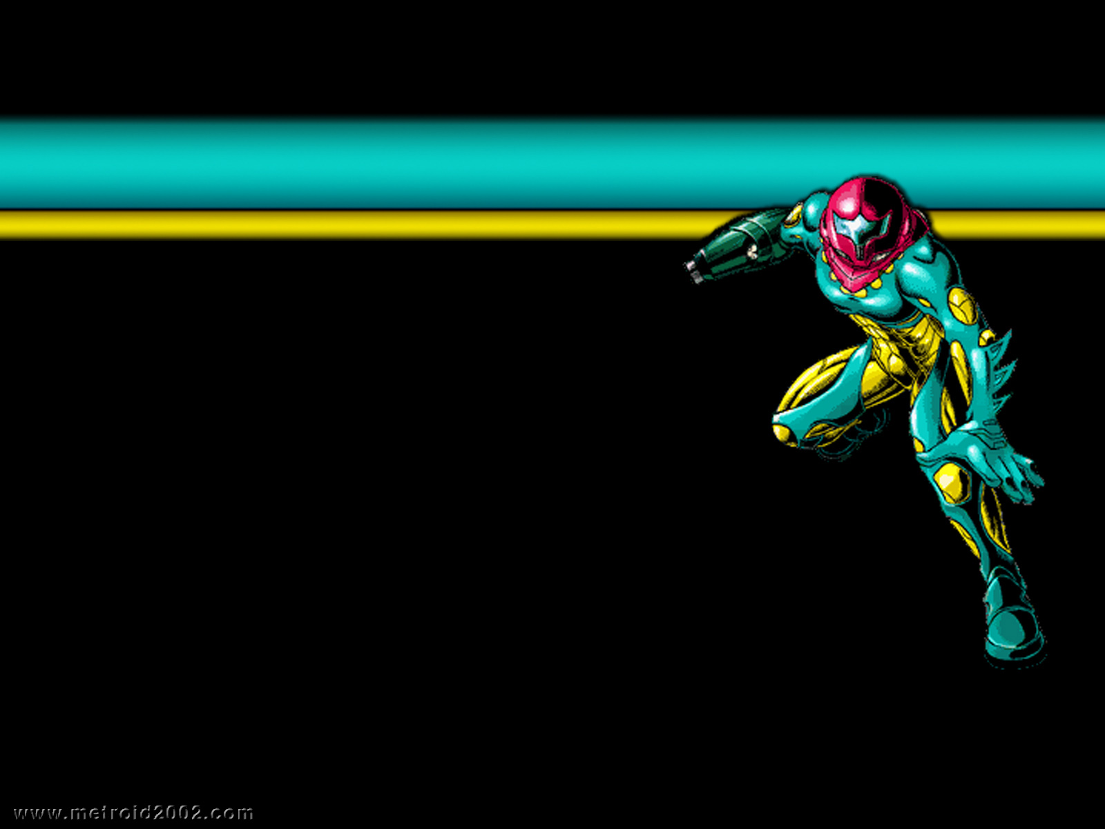 Metroid Puter Wallpaper Desktop Background