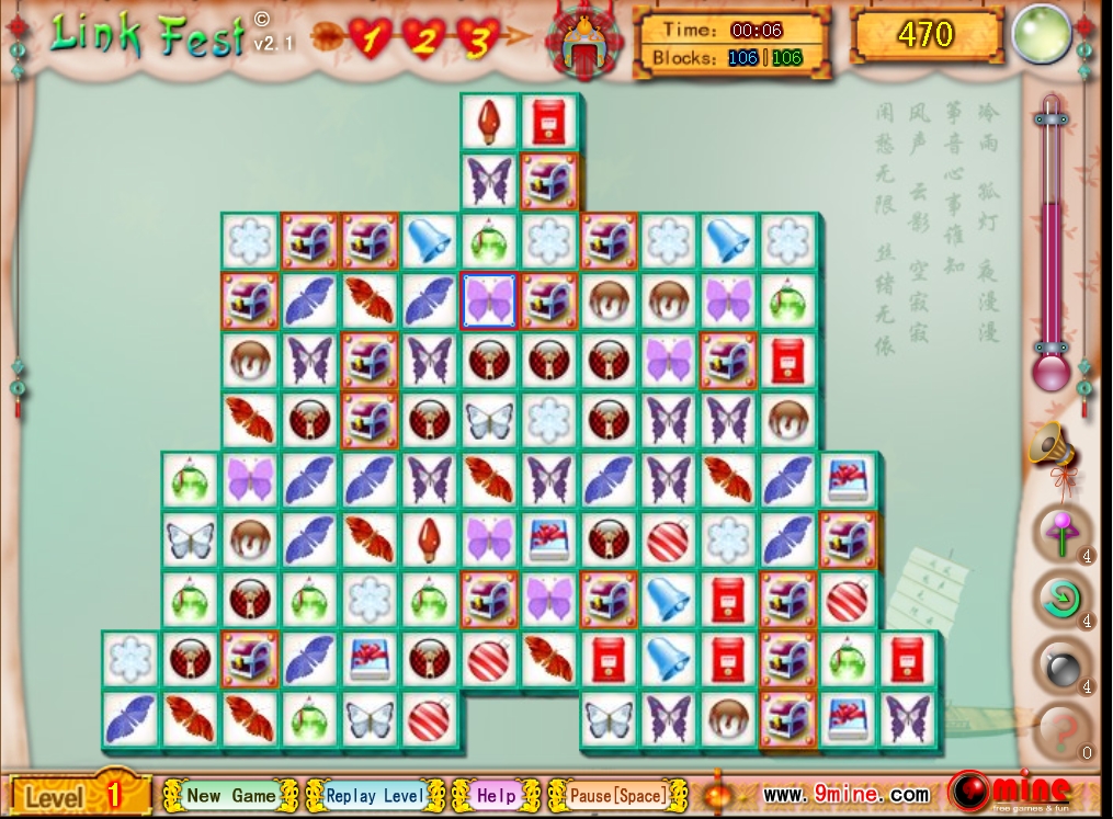 Link Fest Mahjong Game Mahjongg Play Online Games