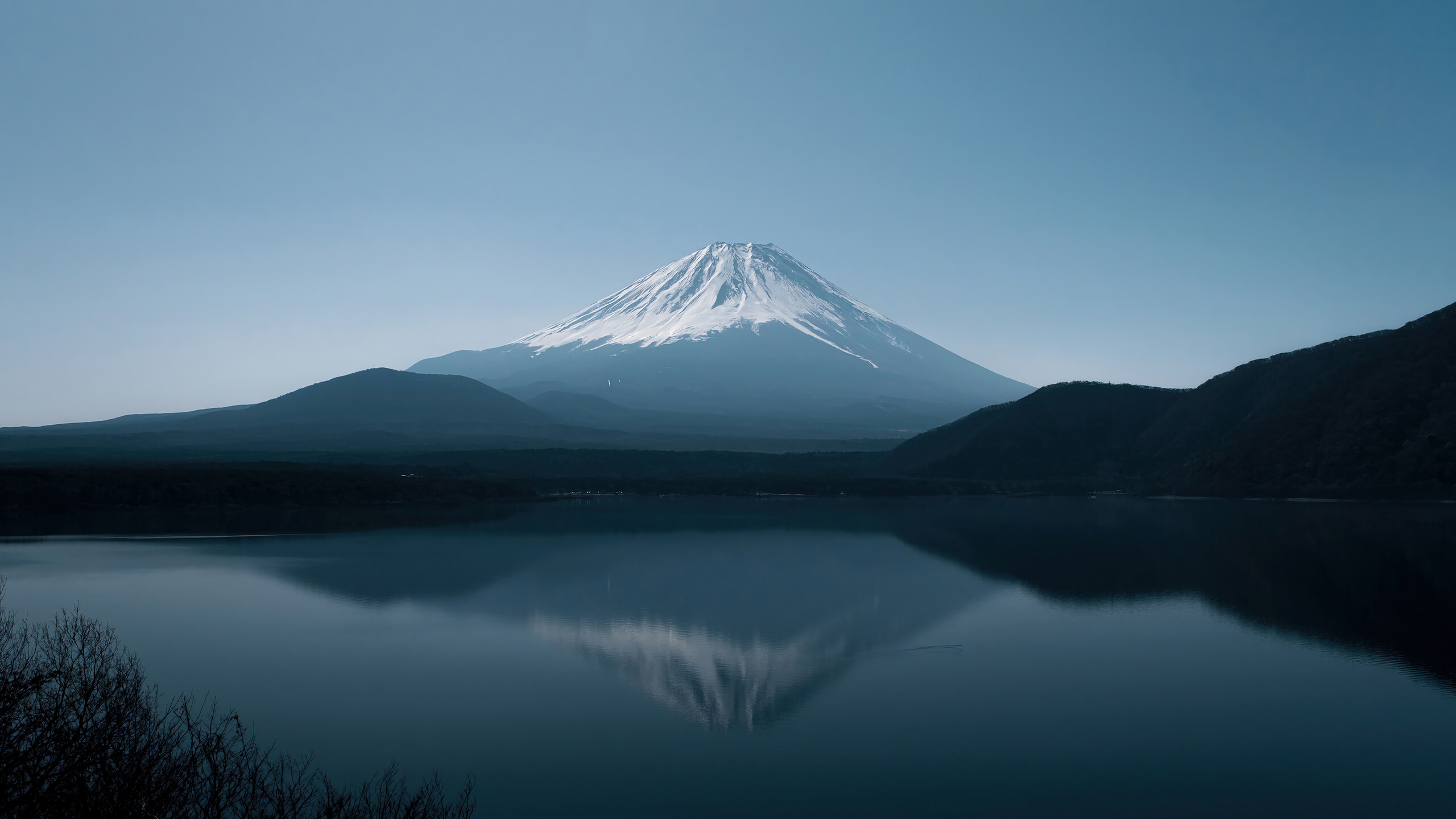 Mount Fuji Lake Scenery 4k Wallpaper iPhone HD Phone 8150g