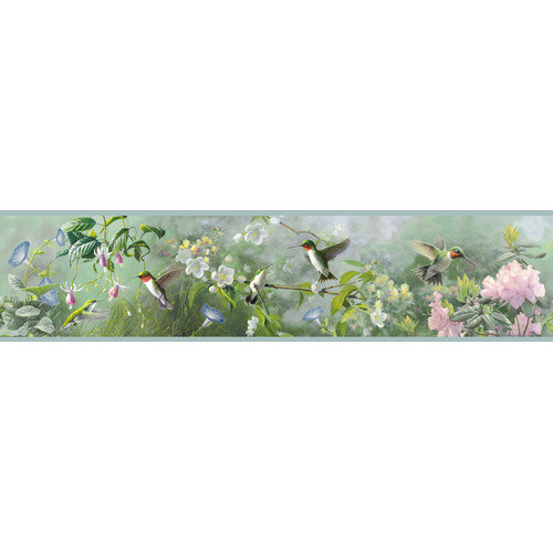 Free download Garden 15 x 6 Wildlife Embossed Border Wallpaper