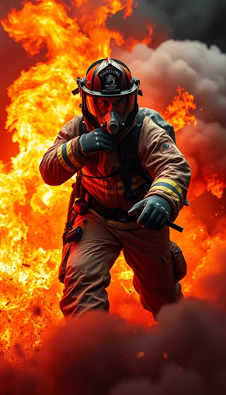 🔥 Free Download Firefighter Wallpaper For Computer by @jamieross ...