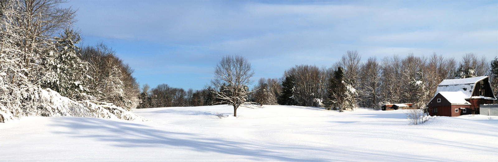 Maine Winter Scenery Heres a nice winter scene
