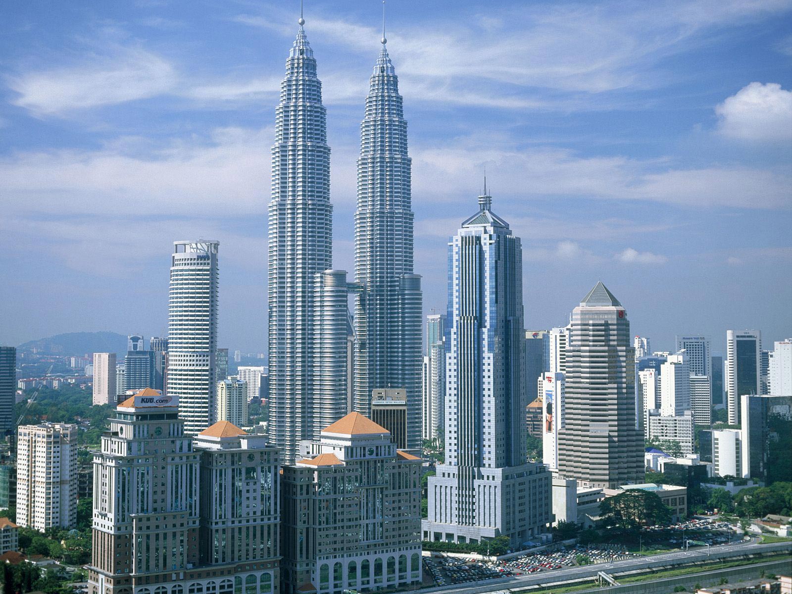 Petronas Twin Towers Malaysia S Background Wallpaper