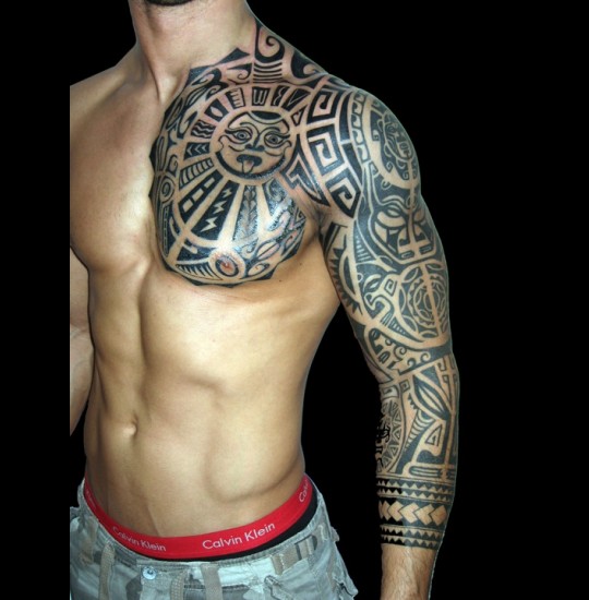 Free download Tattooz Designs Aztec Tribal Tattoos Designs Pictures Gallery [540x550] for your Desktop, Mobile & Tablet