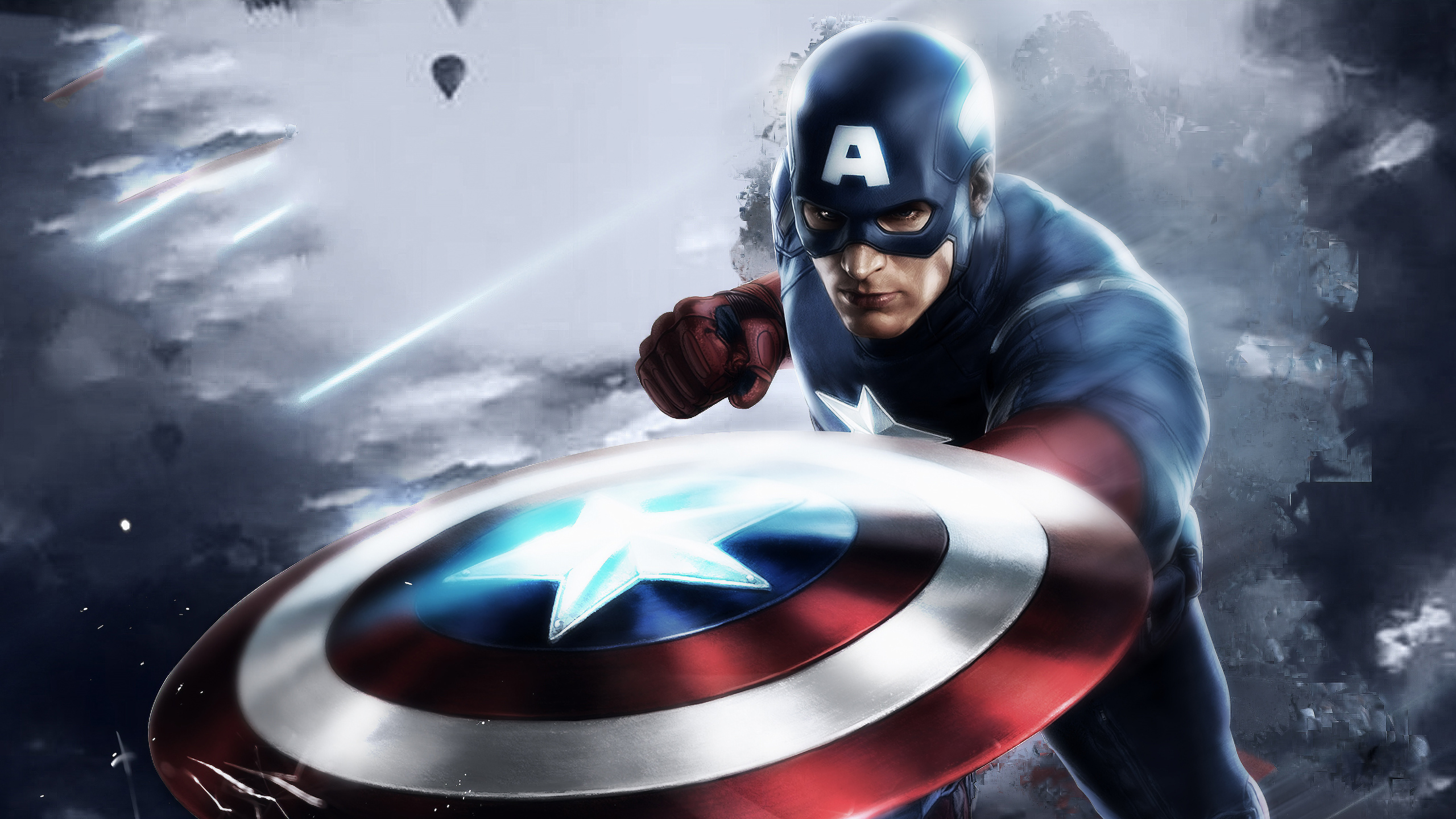 Captain America Shield Wallpaper HD