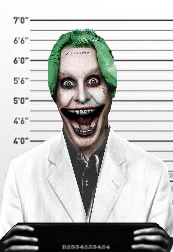 Free Download Jared Leto As Joker By Countis 600x873 For