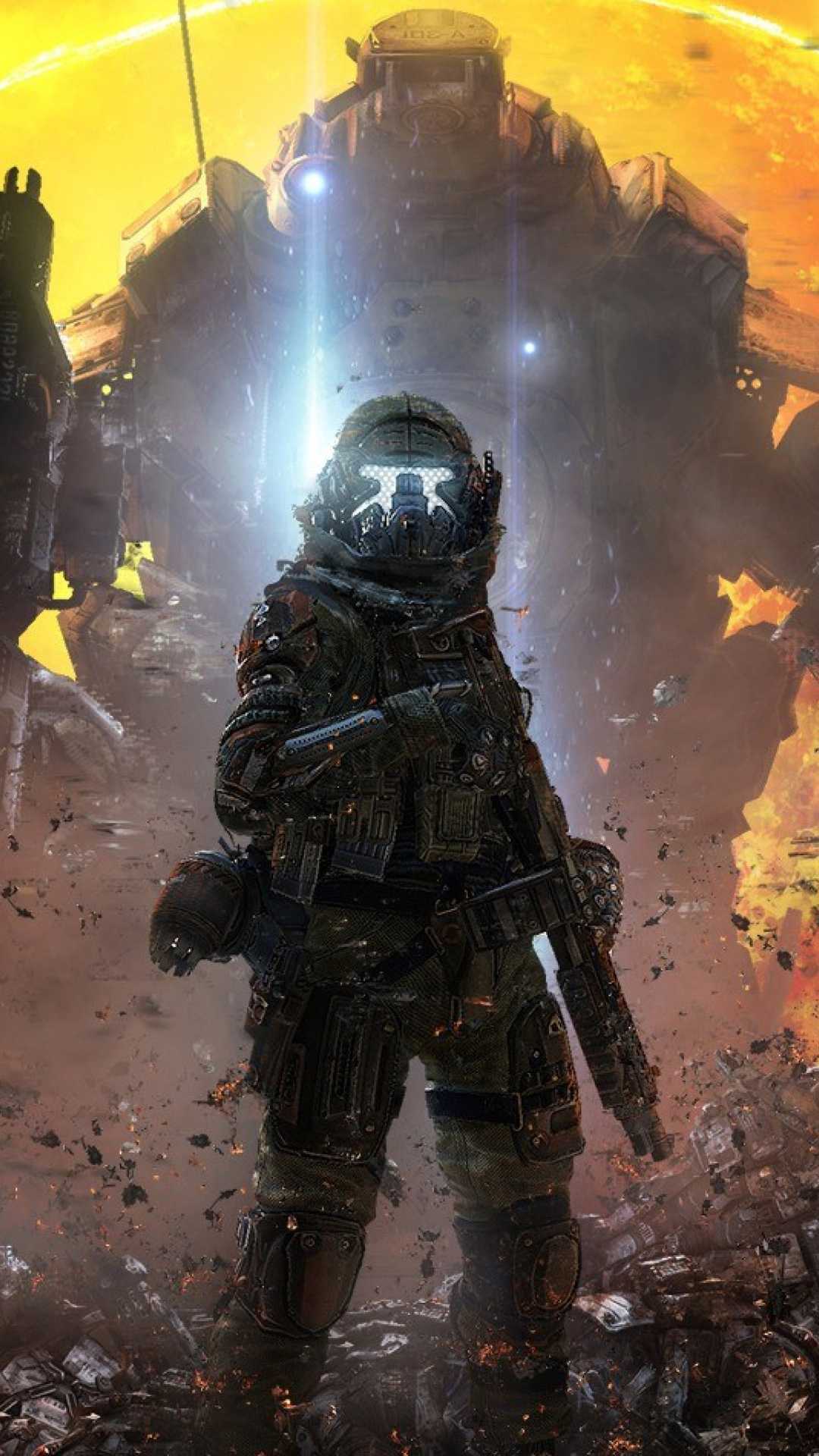 Titanfall Artwork 4k iPhone 6s Plus Pixel Xl One 3t HD Wallpaper