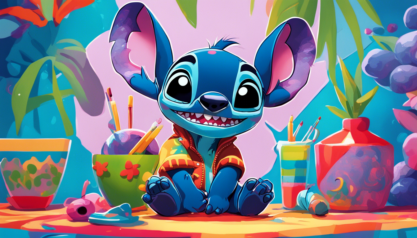 Cute Stitch Computer Wallpaper