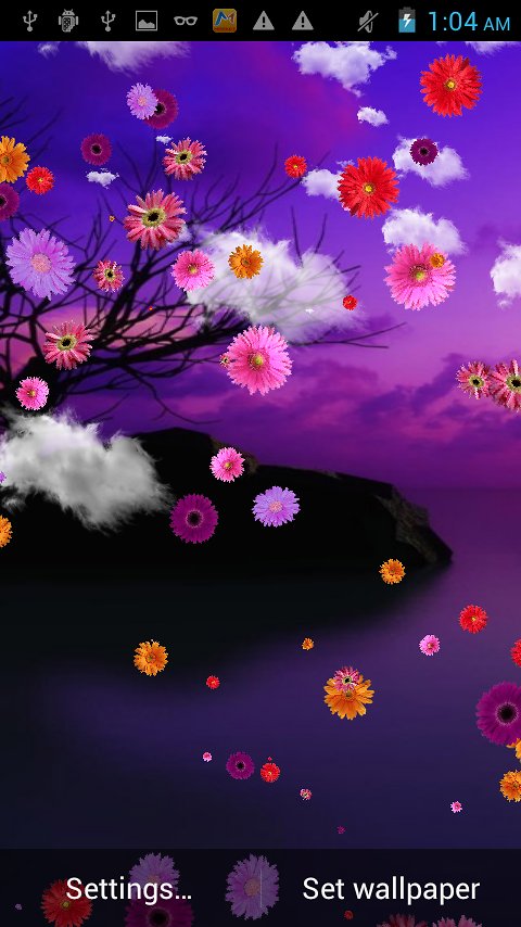 Flower Falling Live Wallpaper Android Apps And Tests Androidpit