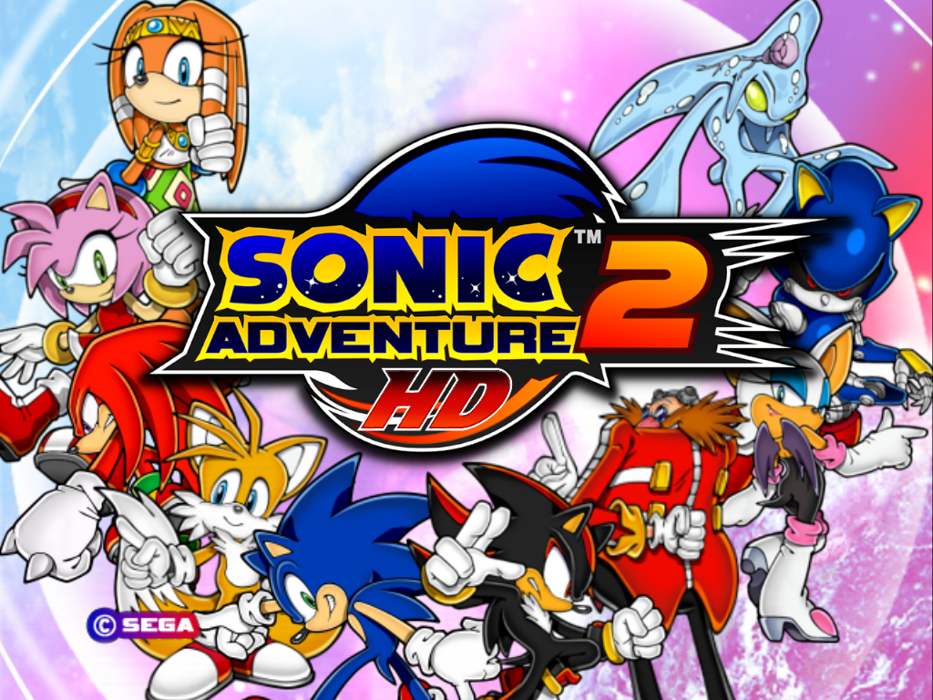 Sonic Adventure HD Project Title Screen Pre By Ryomathehedgehog