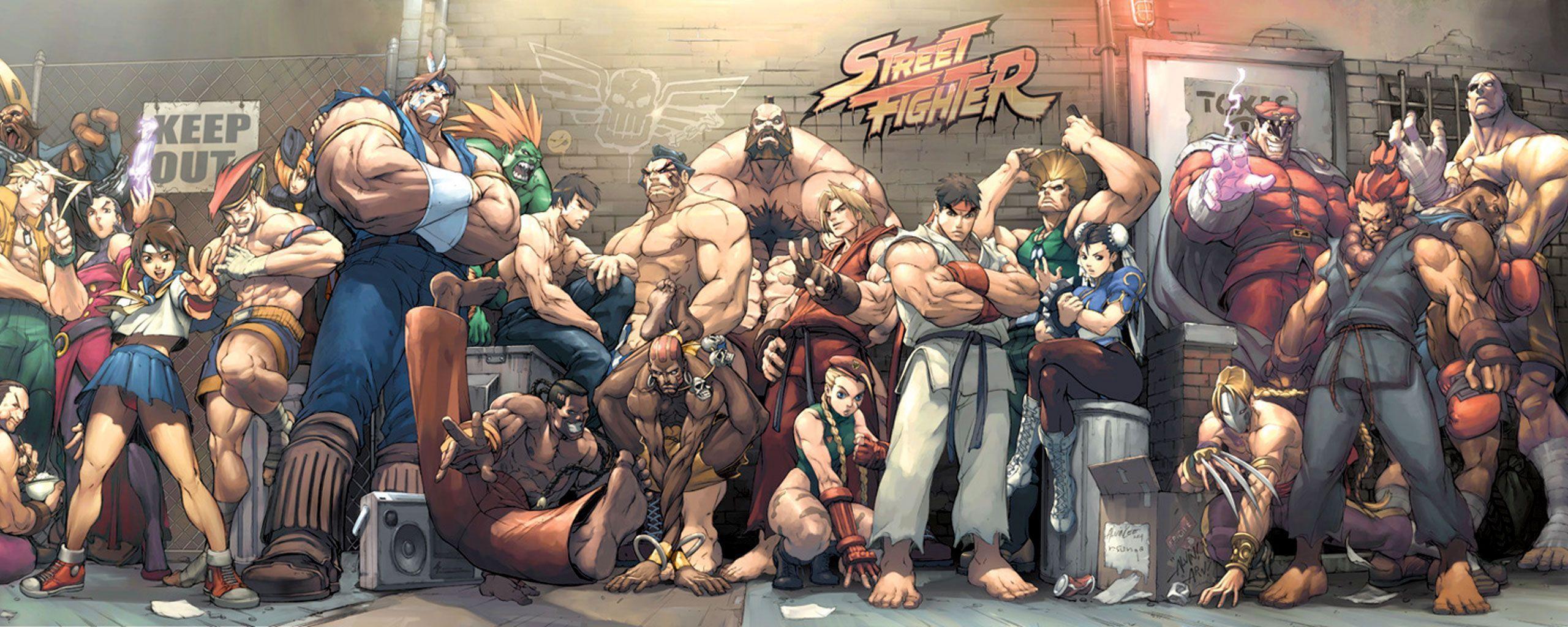 Free download Street Fighter HD Wallpapers [2560x1024] for your Desktop