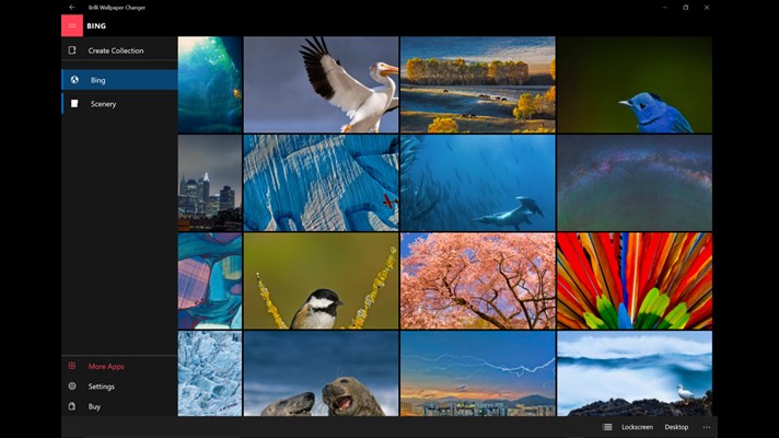 photo collage screensaver windows 10