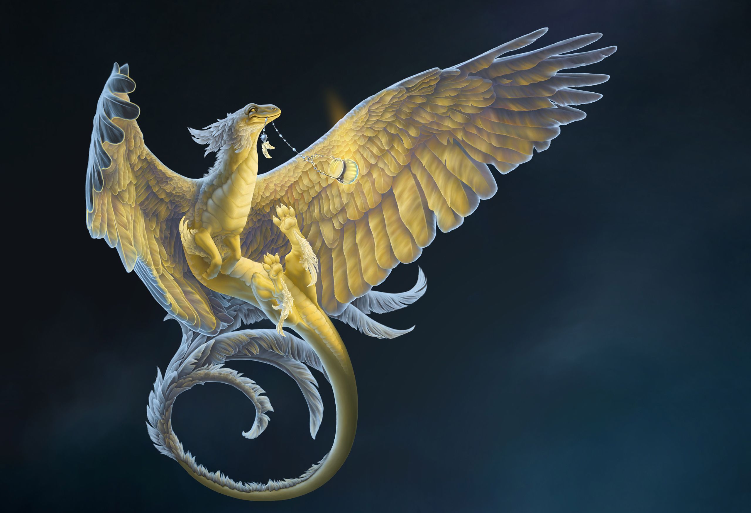 Image For Fantasy White Dragons Background Wallpaper Art In