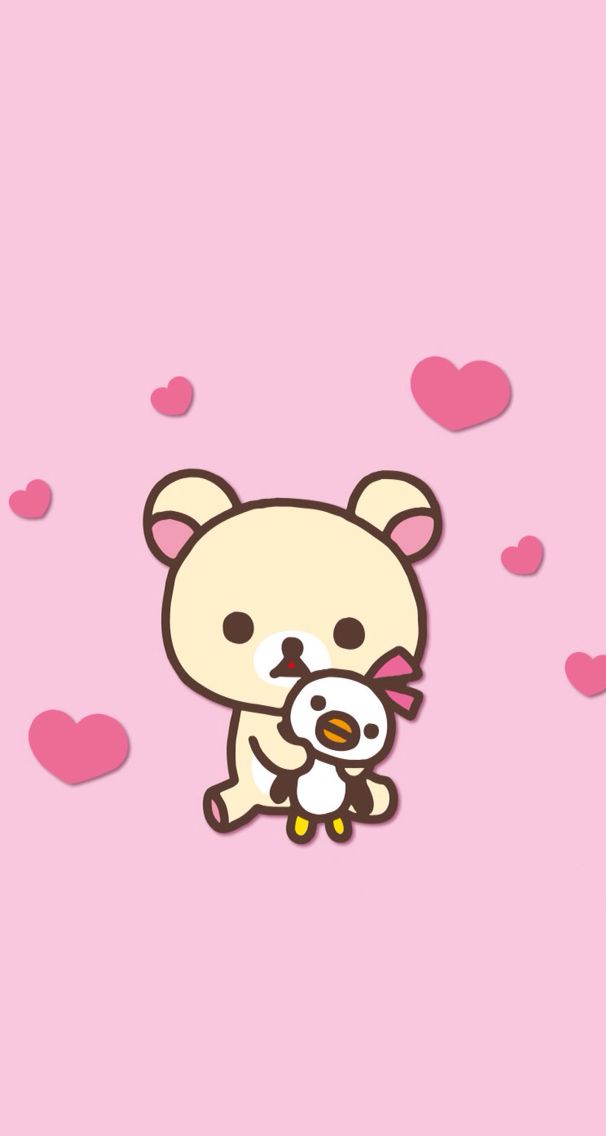 On Rilakkuma Wallpaper