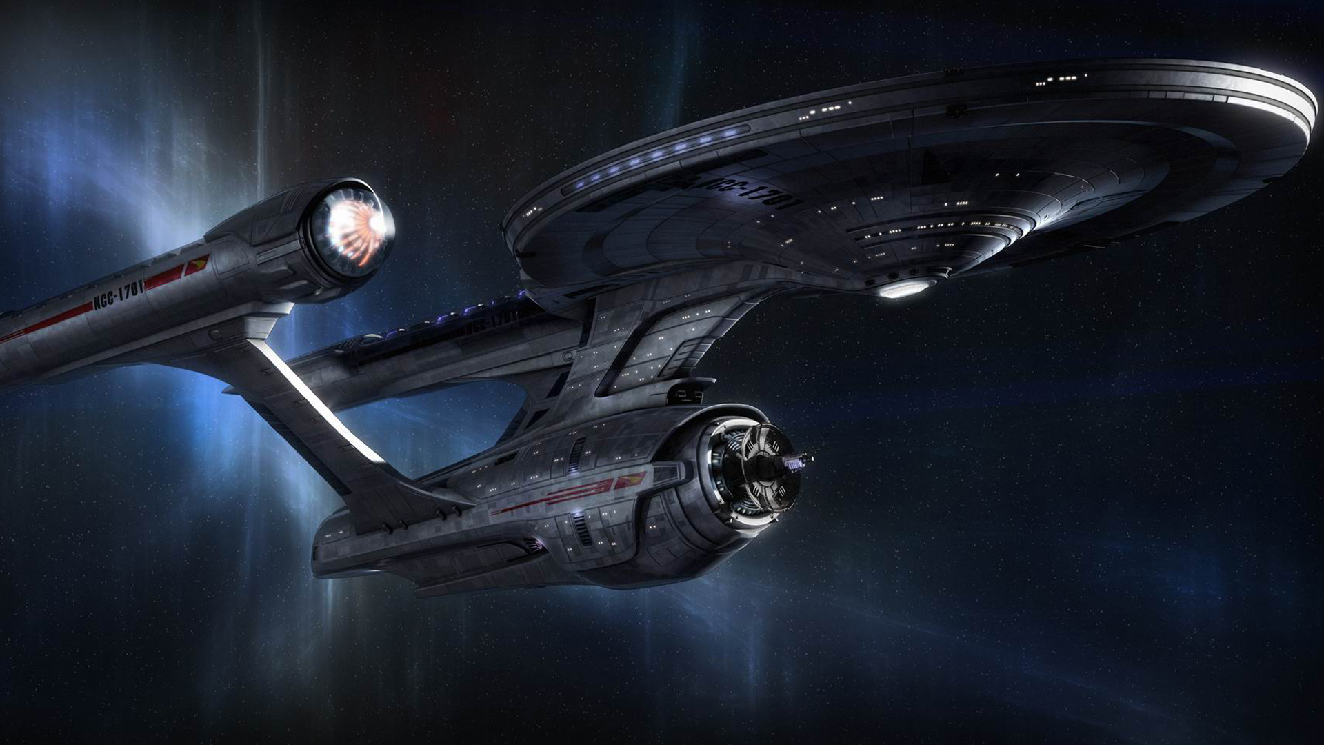 Star Trek Classic Space Ship HD Wallpaper