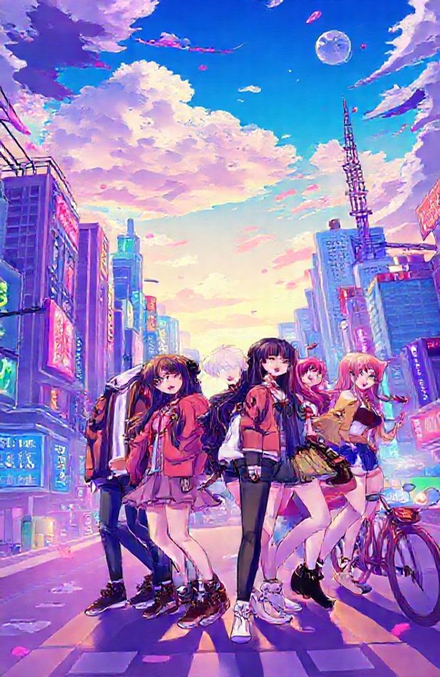 Bts And Blackpink Anime Wallpaper