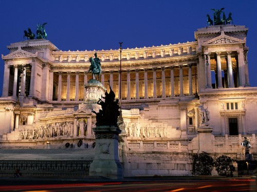 Victor Emmanuel Ii Monument Rome Italy Screensaver Screensavers