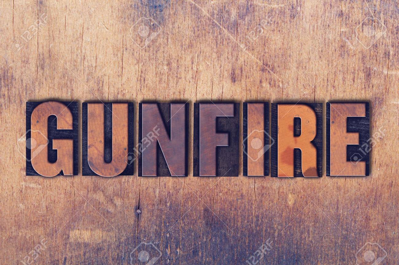 free-download-the-word-gunfire-concept-and-theme-written-in-vintage